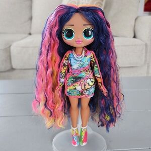 MGA LOL Surprise OMG Sketches Fashion Doll Long Colorful Hair Beautiful